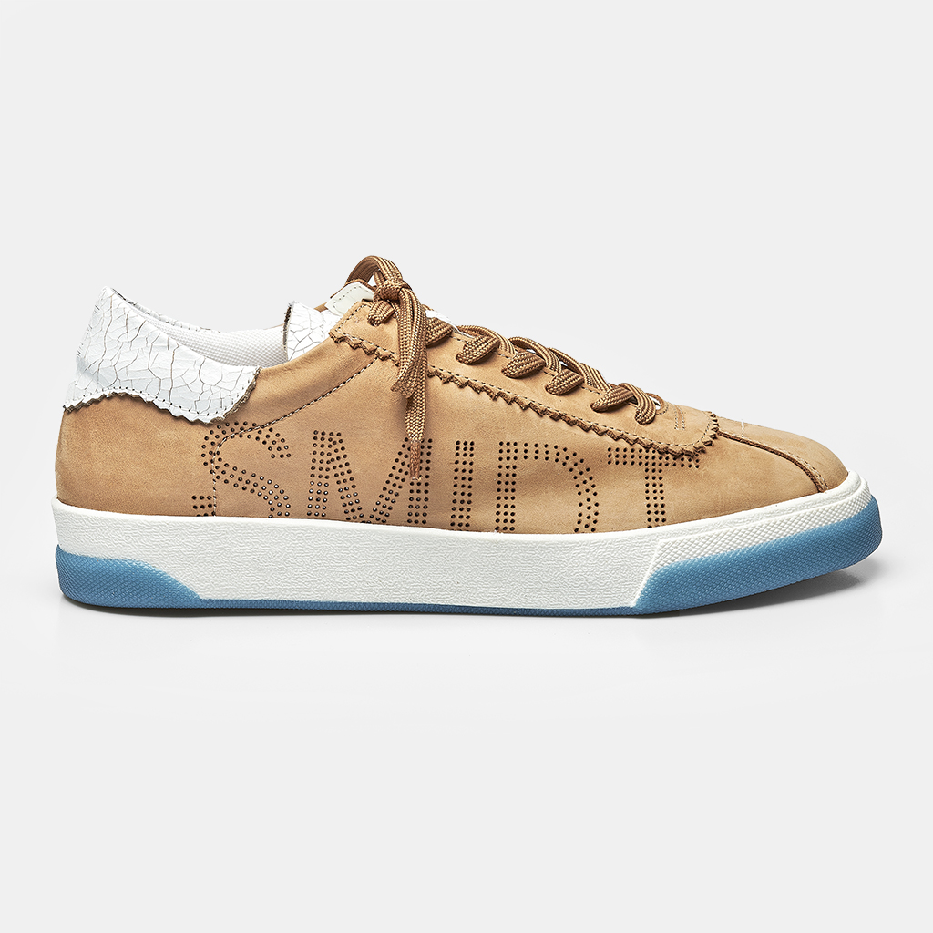 TÊNIS CLASSIC SMIDT - AMÊNDOA & BRANCO
